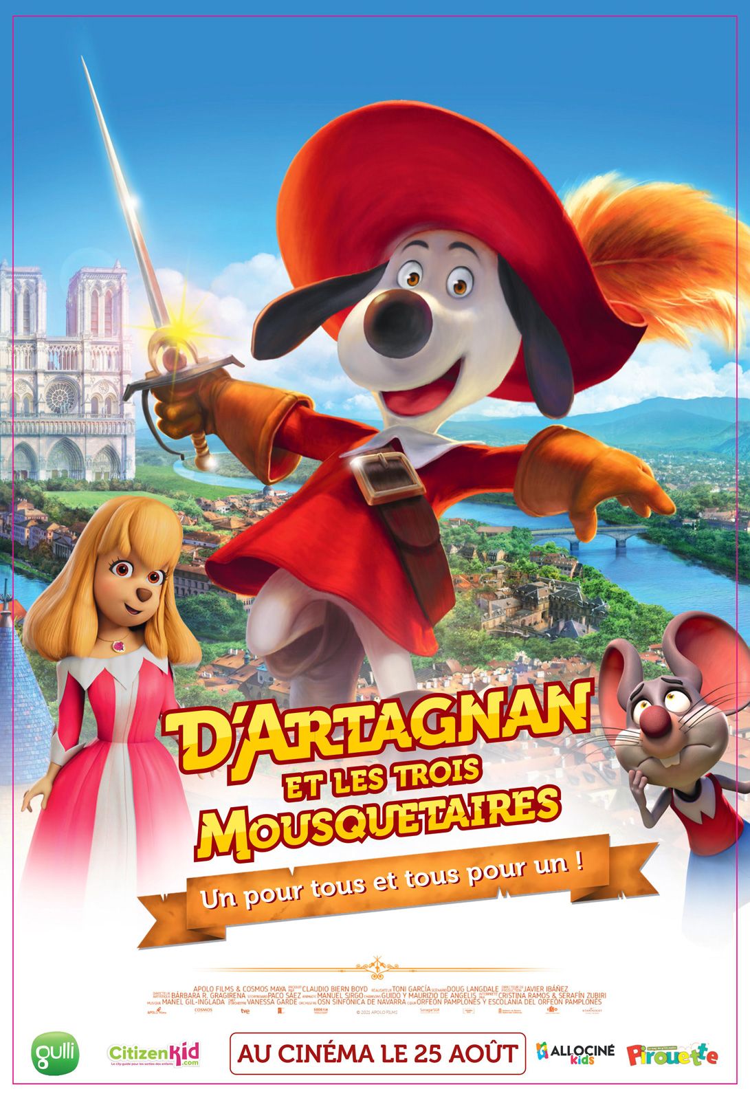 D'Artagnan et les trois Mousquetaires streaming gratuit