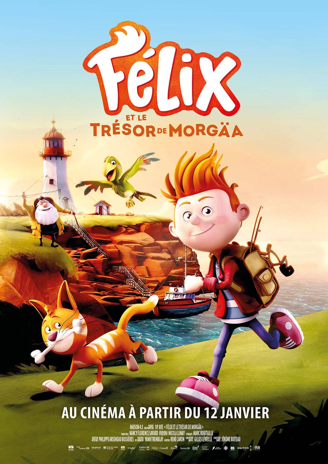 affiche Félix et le trésor de Morgäa