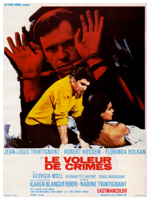 Le Voleur de crimes  film 1969  AlloCiné