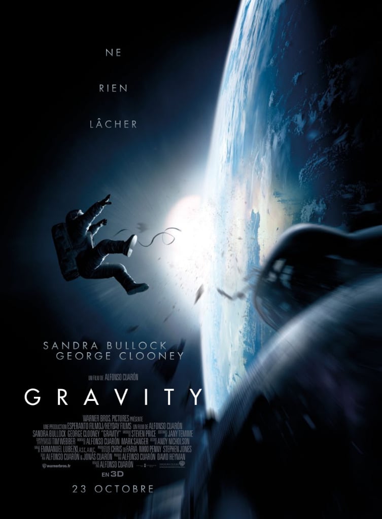Affiche française de Gravity.