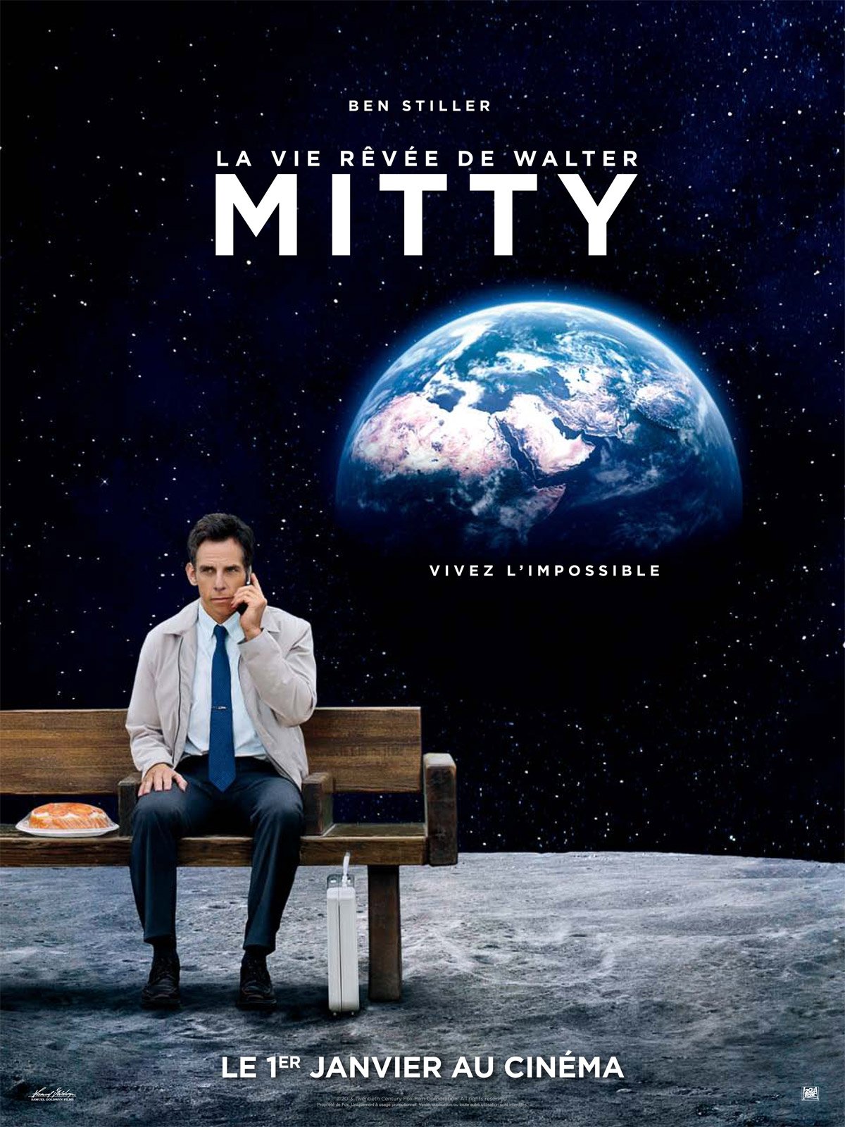 La Vie rêvée de Walter Mitty en Blu Ray : La Vie rêvée de Walter Mitty -  AlloCiné