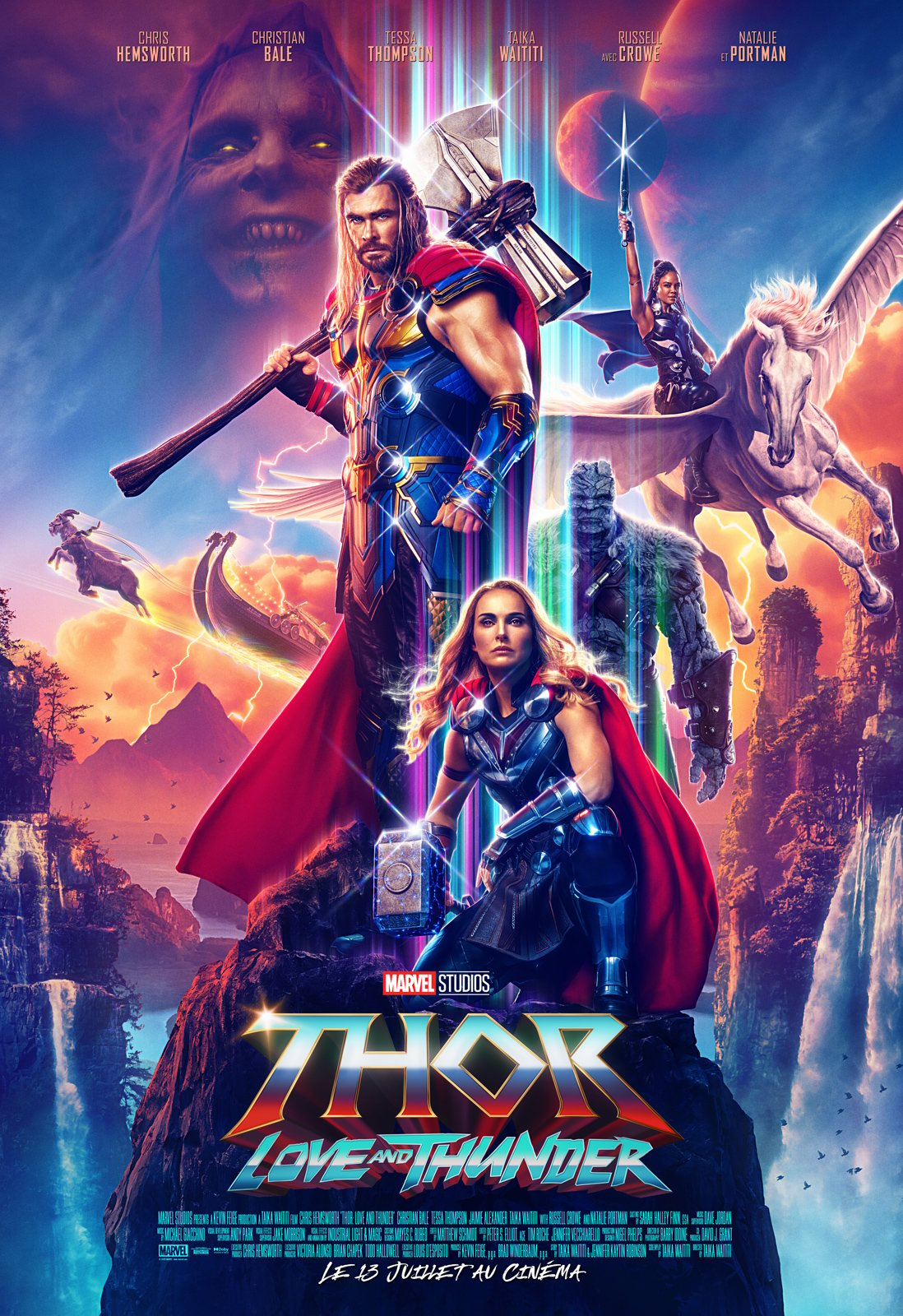Affiche film THOR : LOVE AND THUNDER