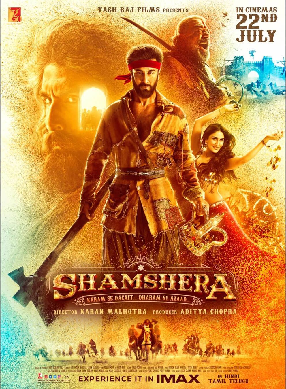 Shamshera streaming fr