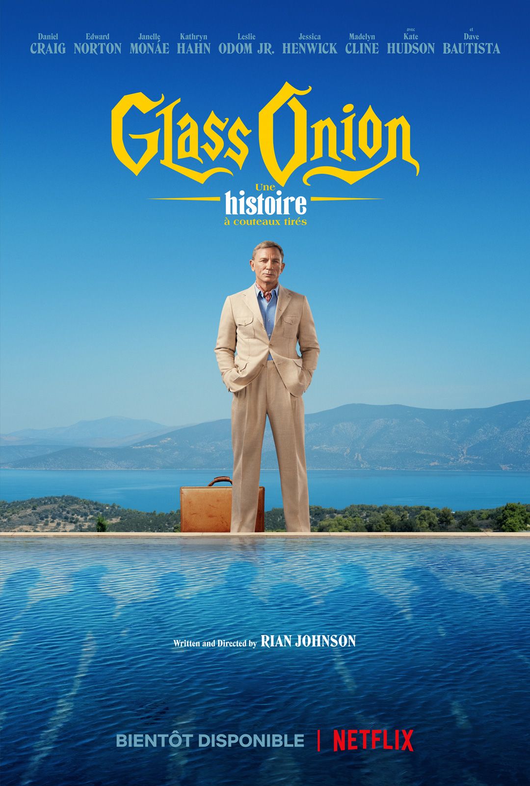 Affiche du film Glass Onion : Une histoire à couteaux tirés