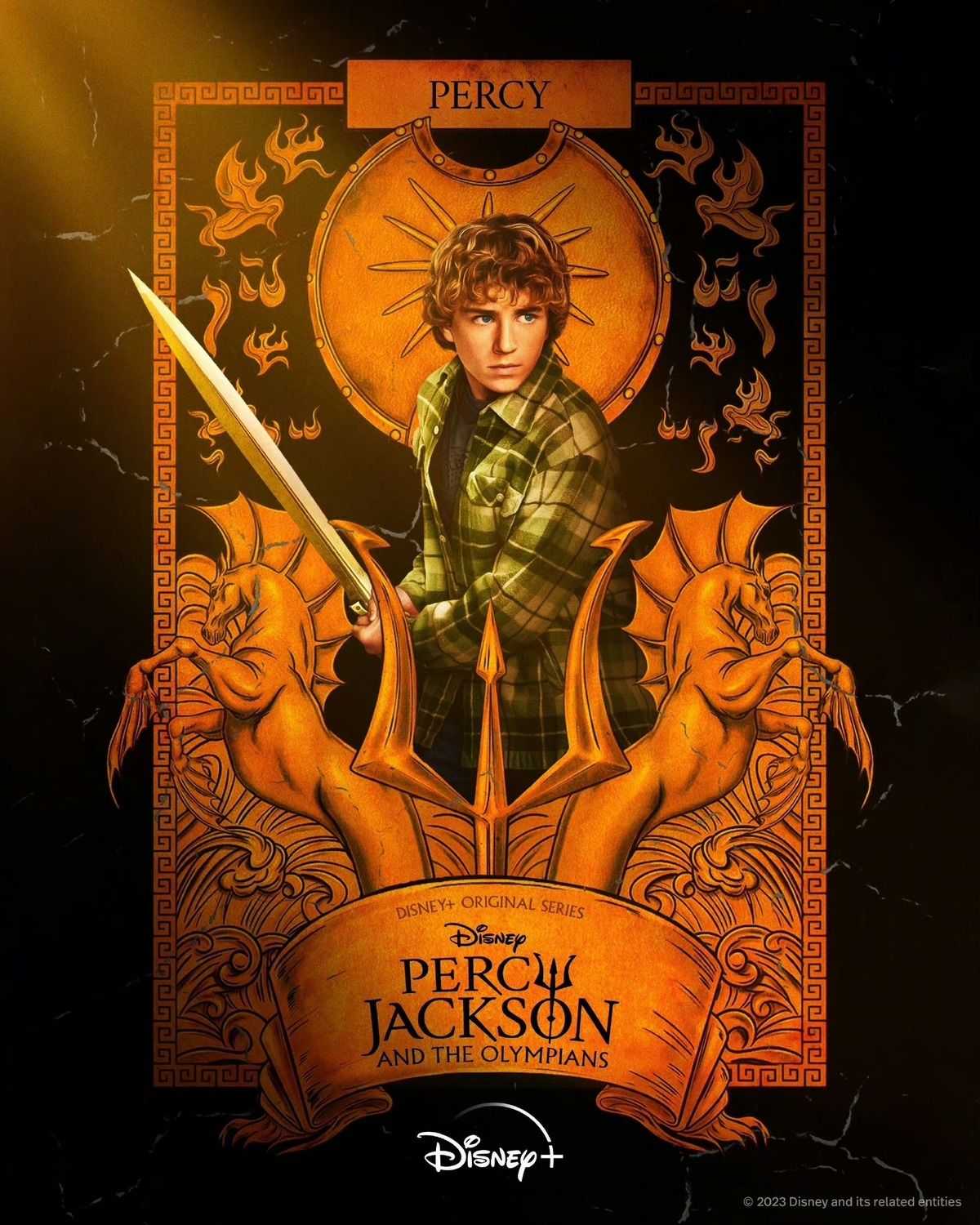 Poster Percy Jackson Et Les Olympiens Saison 1 Affiche 40 Sur 42