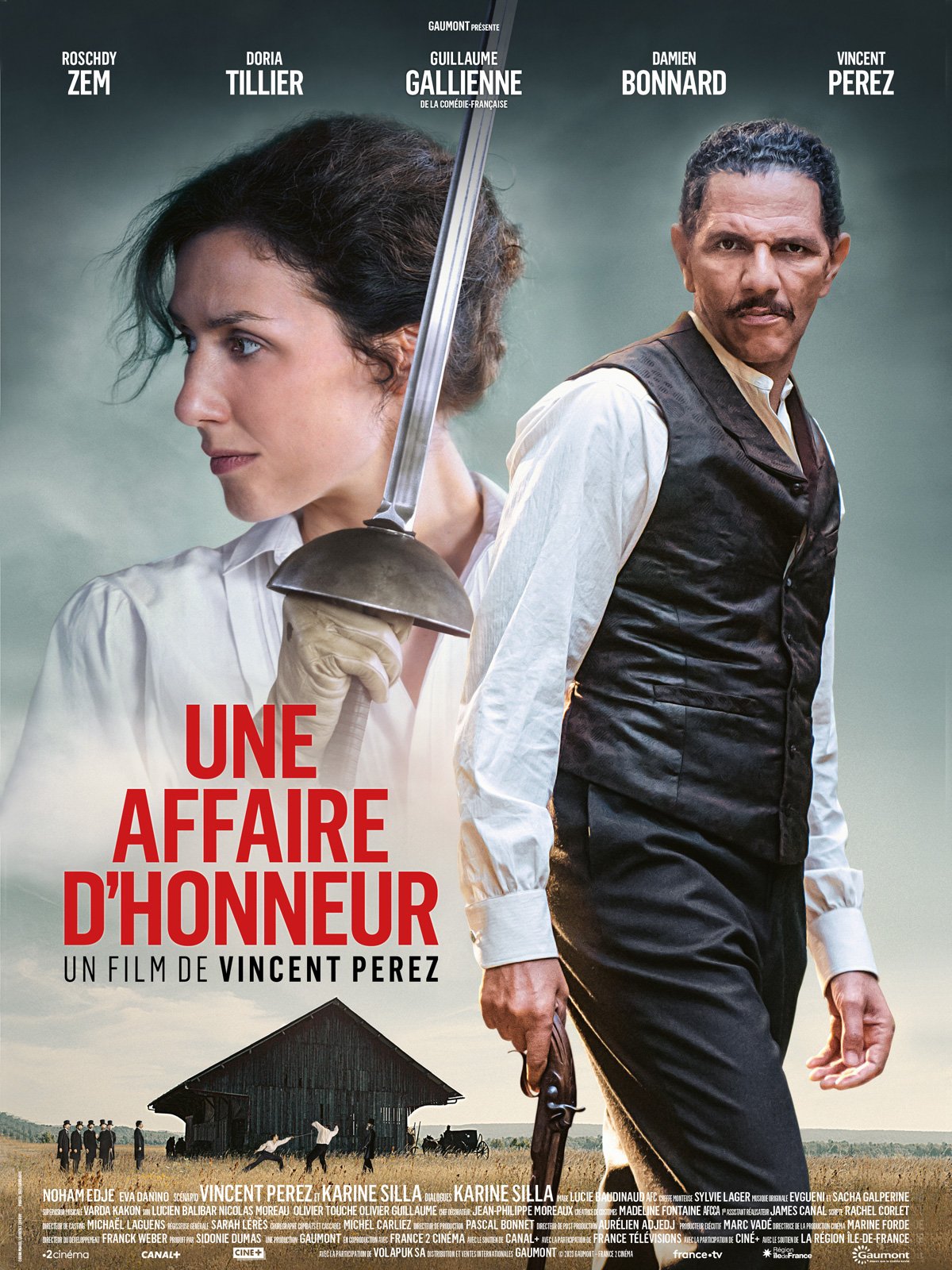 Affiche film UNE AFFAIRE D'HONNEUR