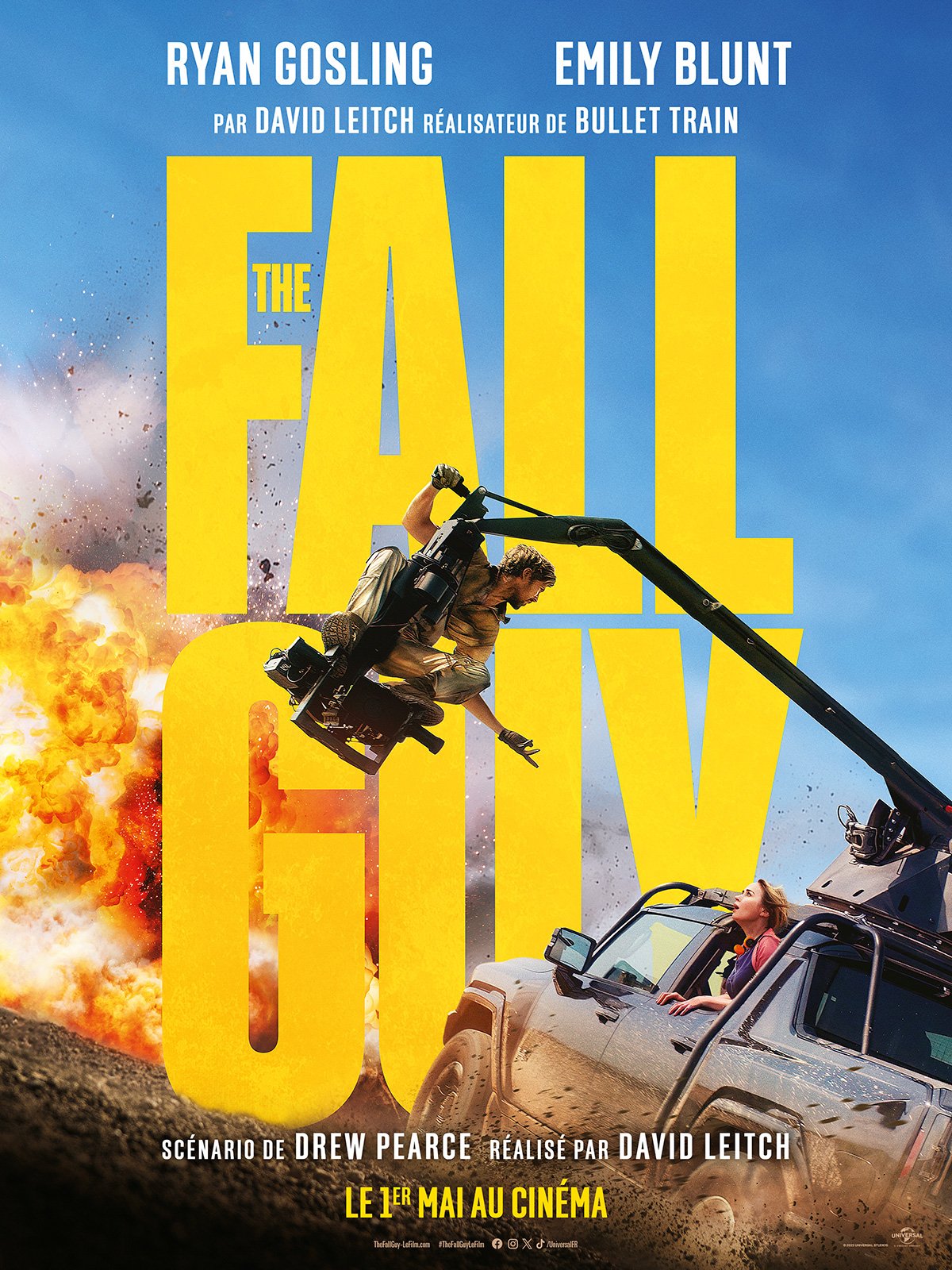 Affiche film THE FALL GUY