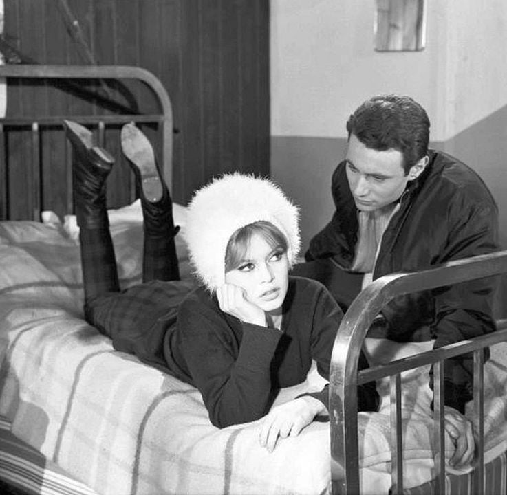 La Bride sur le cou : Photo Brigitte Bardot, Michel Subor