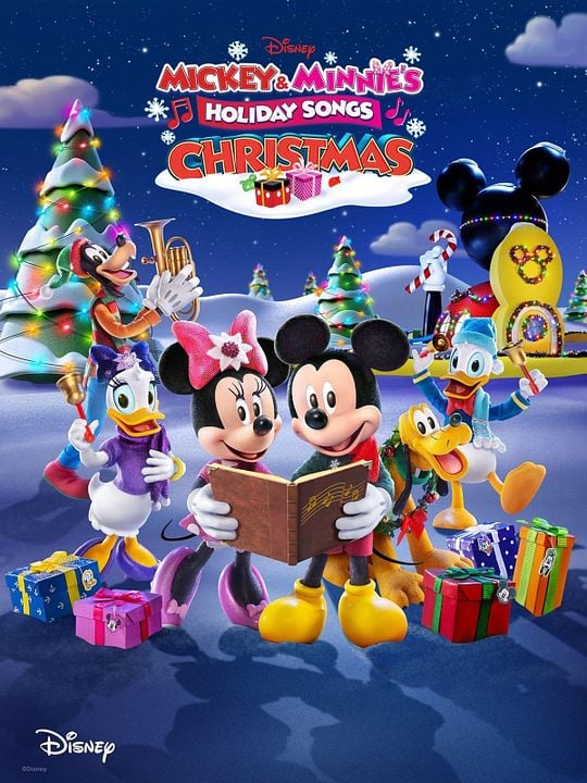 Les chansons de Noël de Mickey et Minnie : Affiche
