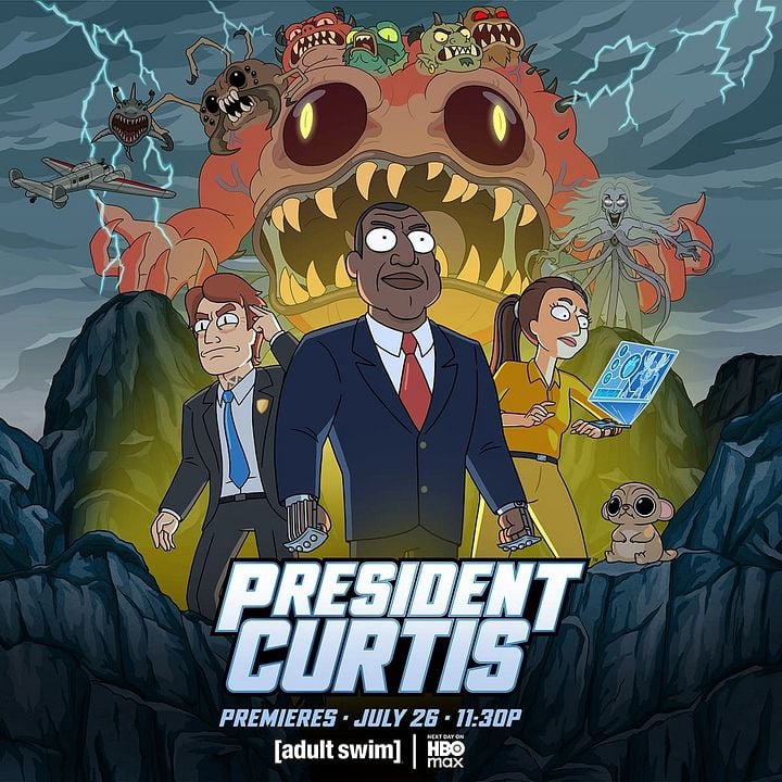 President Curtis : Affiche