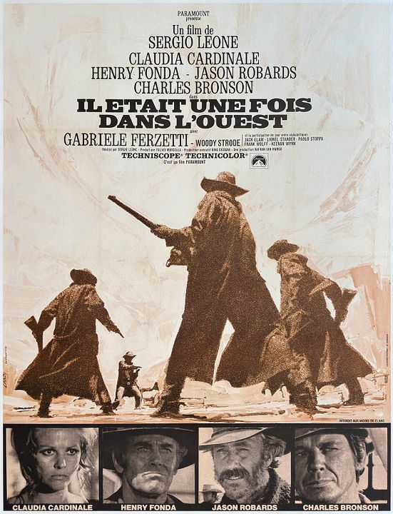 Il était une fois dans l'Ouest : Affiche