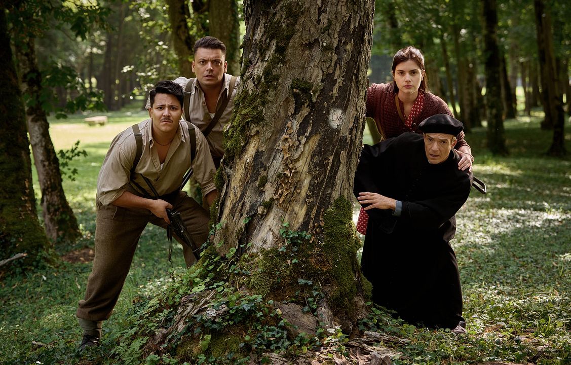 Le Jour J : Photo Brahim Bouhlel, Jonathan Lambert, Marie Parisot, Kev Adams