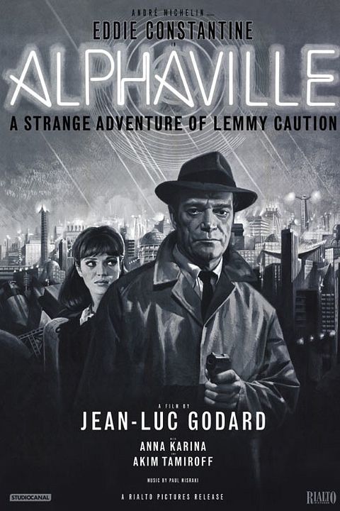 Alphaville, une étrange aventure de Lemmy Caution : Affiche