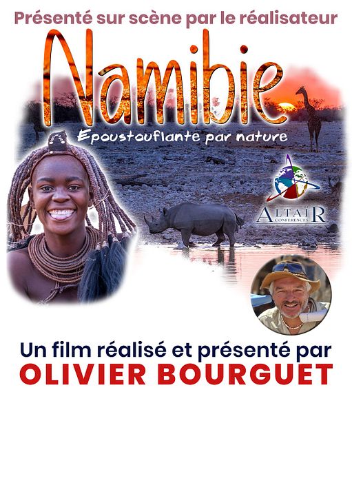 ALTAÏR conférences - Namibie, époustouflante par nature : Affiche