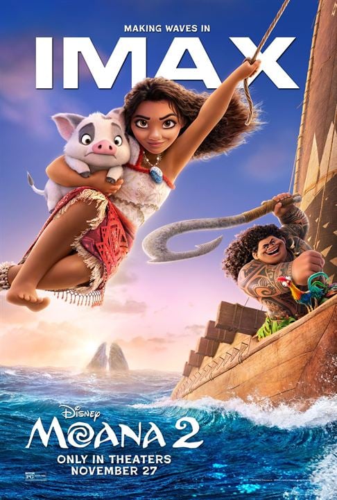 Vaiana 2 : Affiche