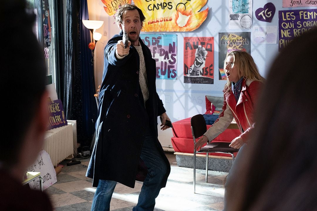 Le Mélange des genres : Photo Benjamin Lavernhe, Léa Drucker