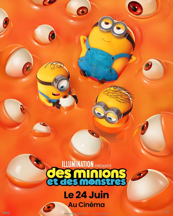Des Minions et des monstres : Affiche