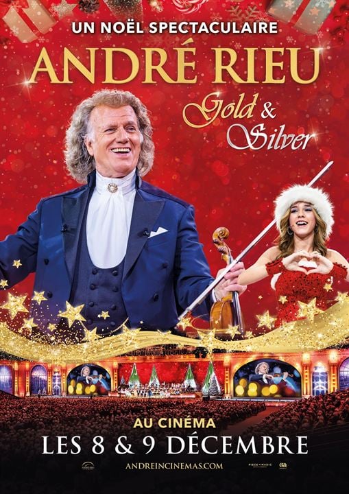 André Rieu's 2024 Christmas Concert: Gold and Silver : Affiche