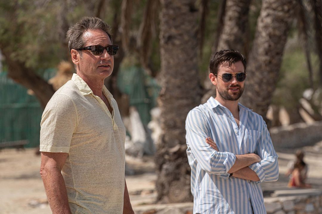 Photo David Duchovny, Jack Whitehall
