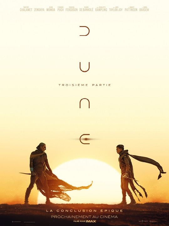 Dune : Troisième partie : Affiche