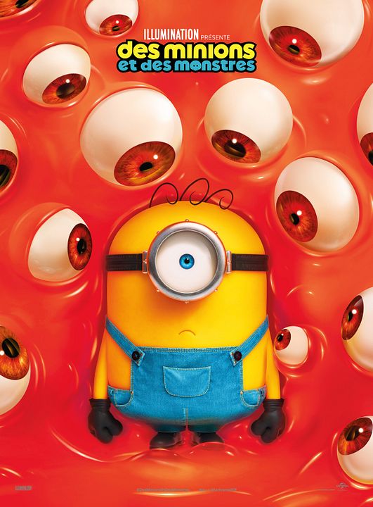 Des Minions et des monstres : Affiche