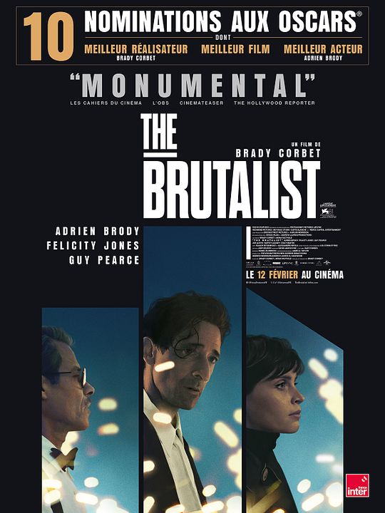 The Brutalist : Affiche
