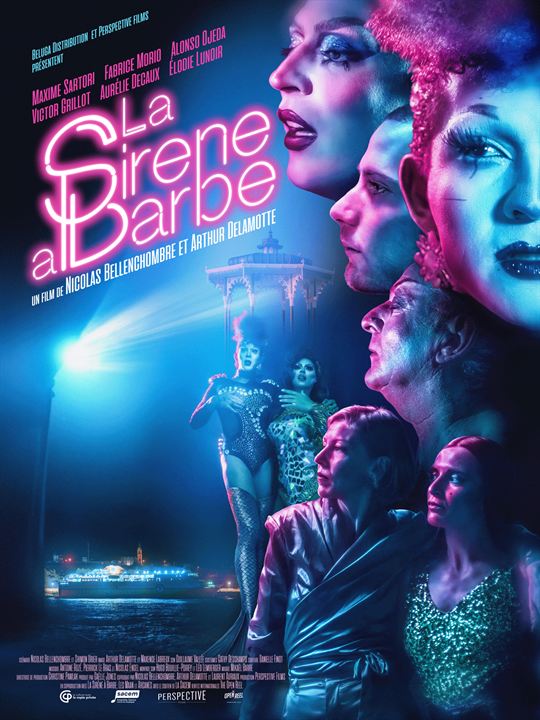 La Sirène à barbe : Affiche