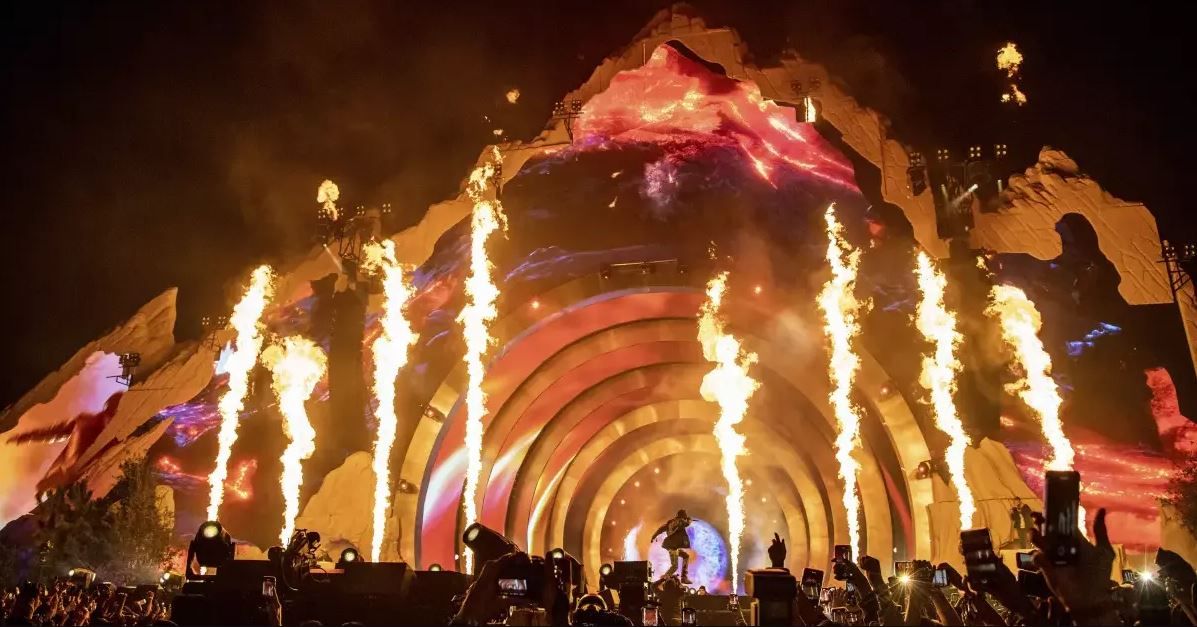 Chaos d'anthologie : Le festival Astroworld : Photo Travis Scott