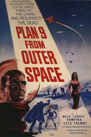 Plan 9 : Affiche