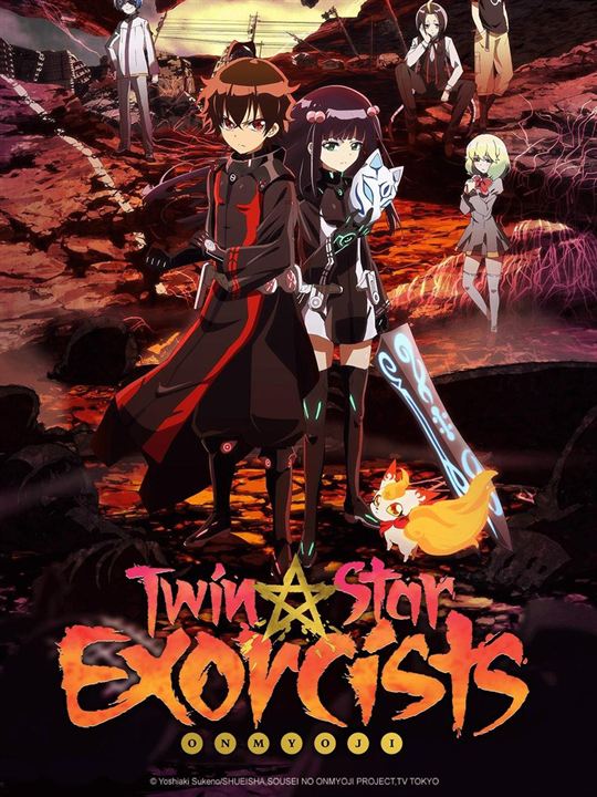 Twin Star Exorcists : Affiche