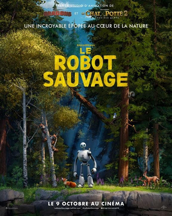 Le Robot Sauvage : Affiche