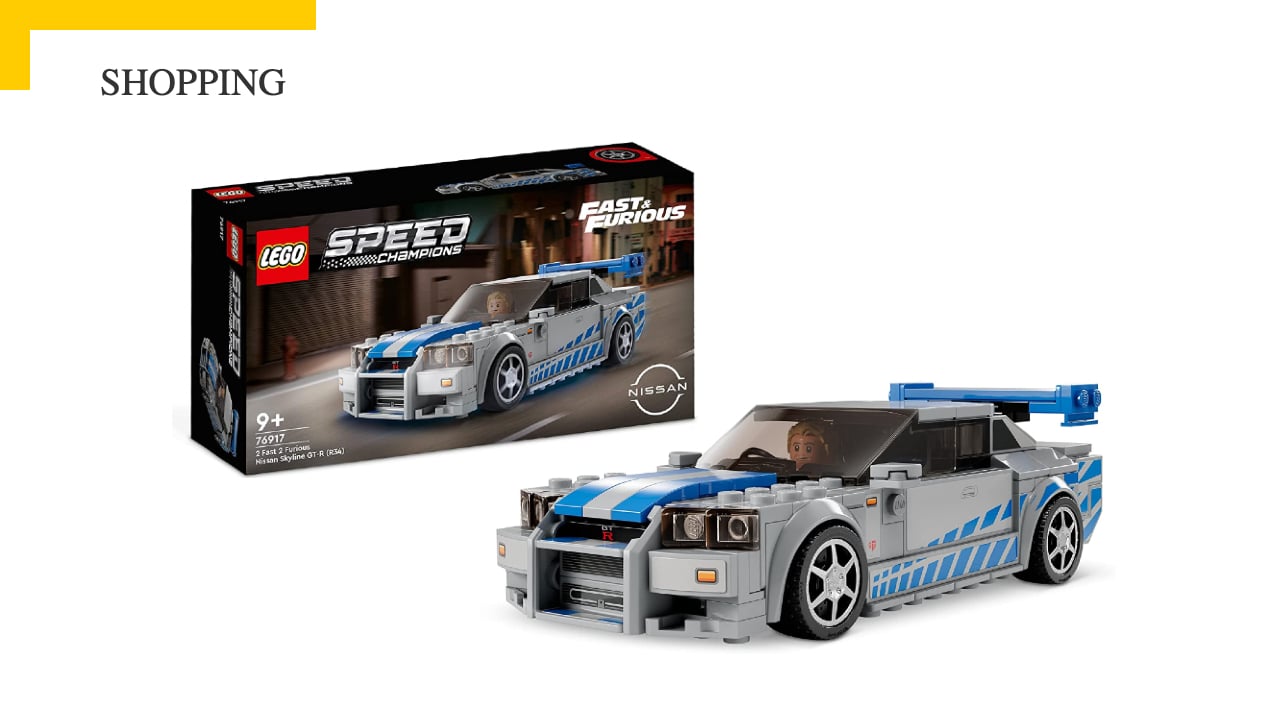 Fast & Furious : la Nissan Skyline de Brian O'Conner disponible en LEGO ! -  Actus Ciné - AlloCiné