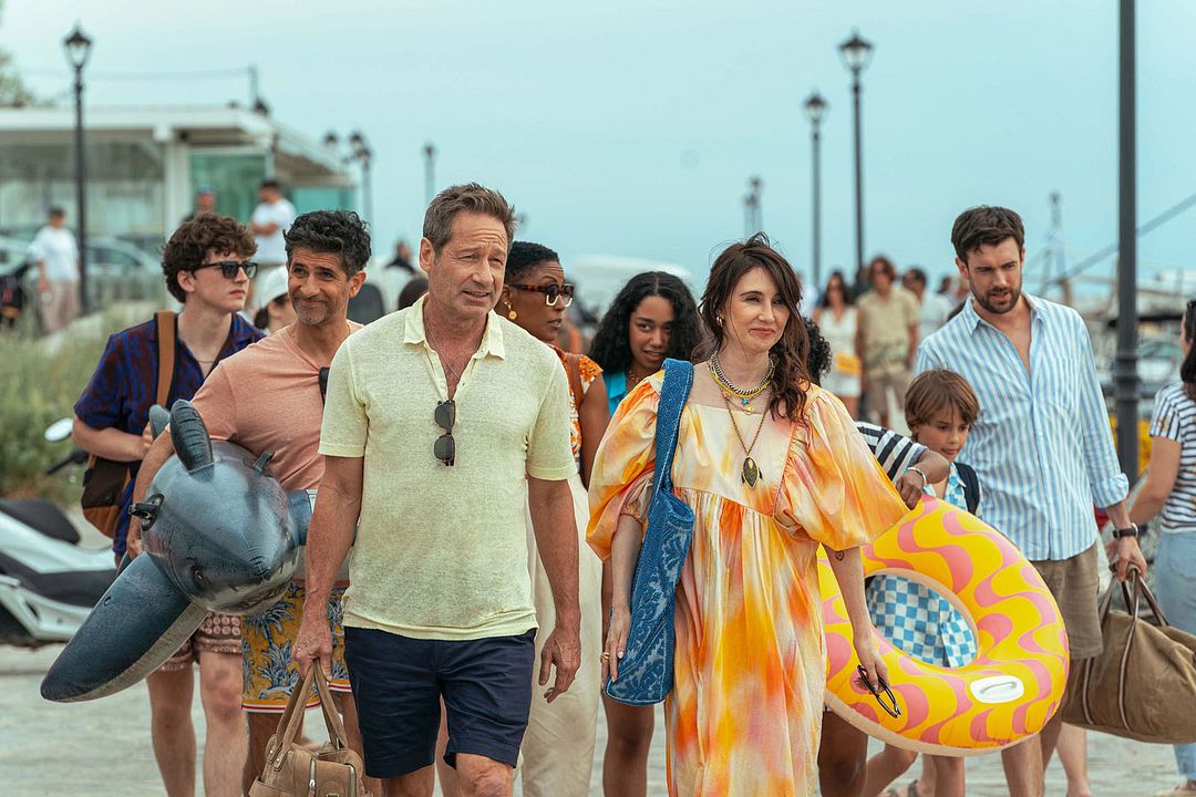 Photo David Duchovny, Carice van Houten