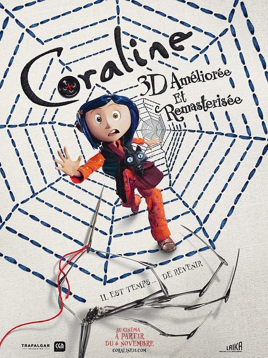 Coraline 15ème Anniversaire : Affiche