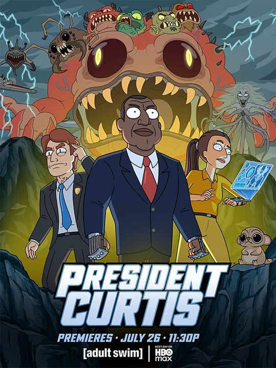 President Curtis : Affiche