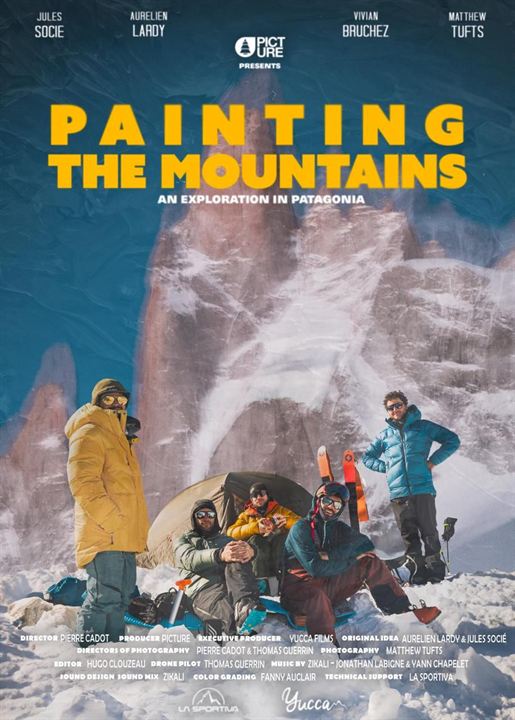 Painting the mountains : Affiche