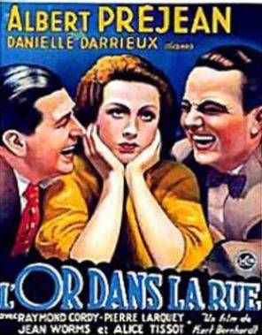 L'Or dans la rue : Affiche