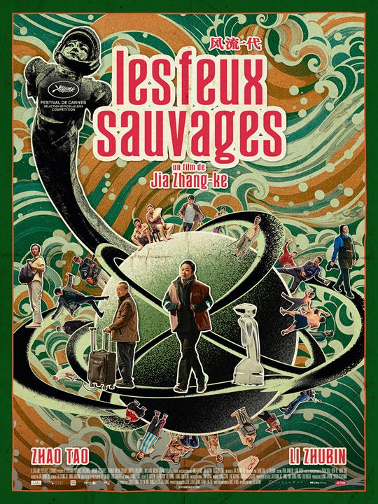 Les Feux sauvages : Affiche