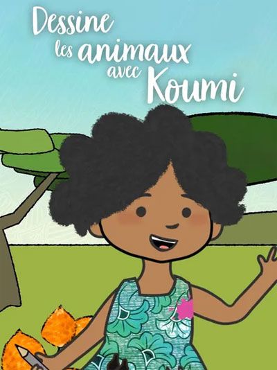 Dessine les animaux avec Koumi : Affiche