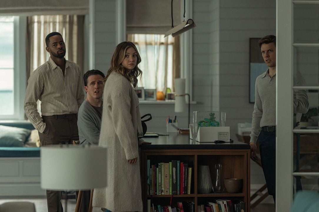All Her Fault : Photo Jake Lacy, Abby Elliott, Jay Ellis, Daniel Monks