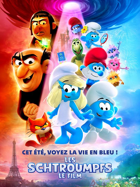 Les Schtroumpfs - Le film : Affiche