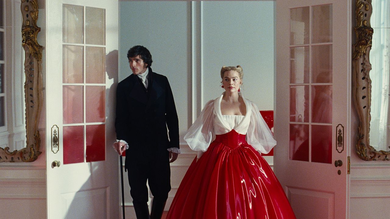 "Hurlevent" : Photo Jacob Elordi, Margot Robbie