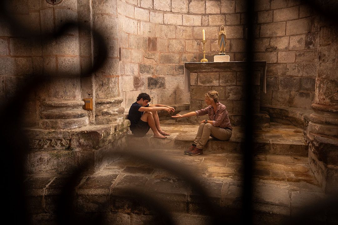 Compostelle : Photo Alexandra Lamy, Julien Le Berre