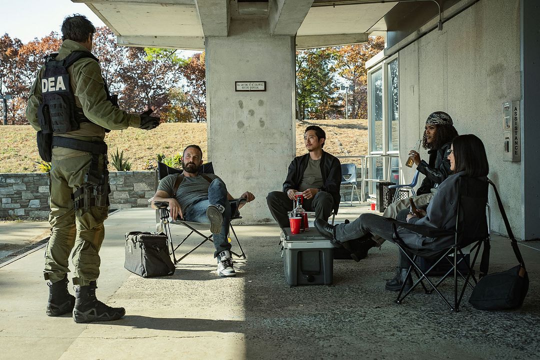 The Rip : Photo Matt Damon, Kyle Chandler, Catalina Sandino Moreno, Teyana Taylor, Steven Yeun, Ben Affleck