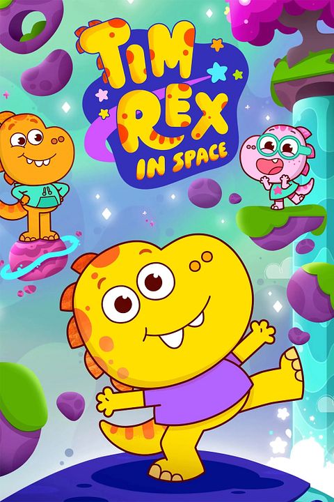 Tim Rex dans l'espace : Affiche
