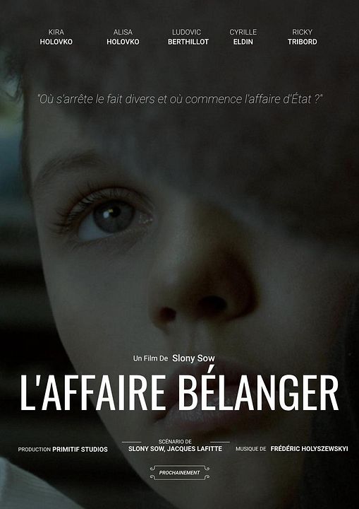 L'Affaire Bélanger : Affiche
