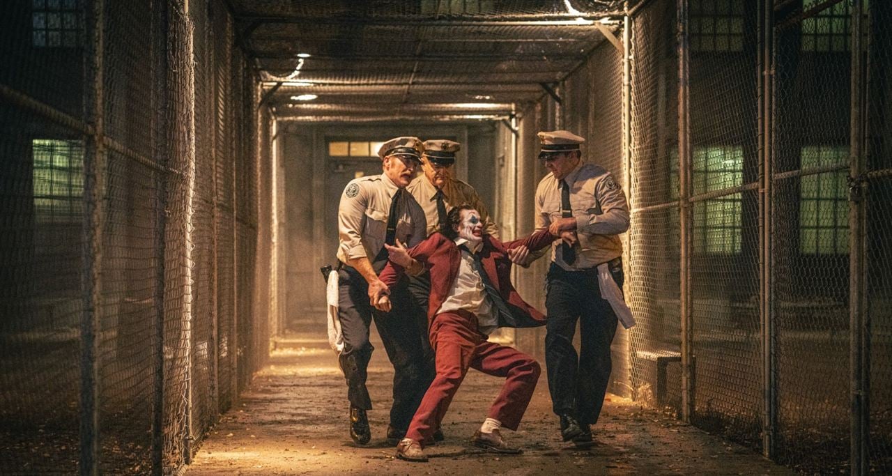 Joker: Folie à Deux : Photo Joaquin Phoenix, Harry Lawtey