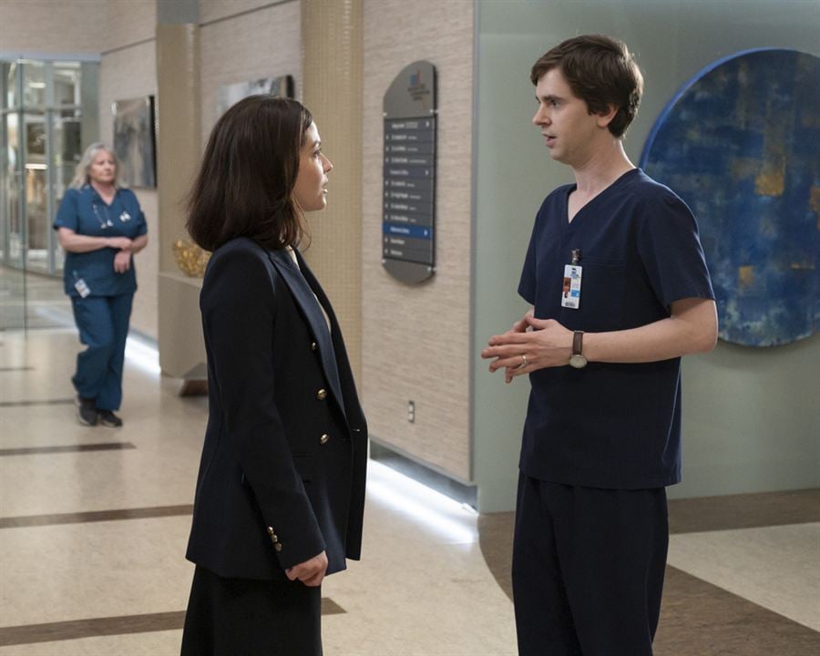 Good Doctor : Photo Paige Spara, Freddie Highmore