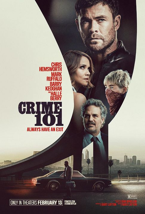 Crime 101 : Affiche