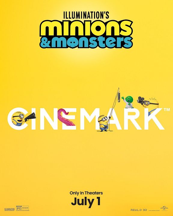 Des Minions et des monstres : Affiche